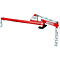 Rote Getriebeabzieher mit Kette und Haken. 'KS TOOLS' Logo. Hebel und Kette zum Spannen.